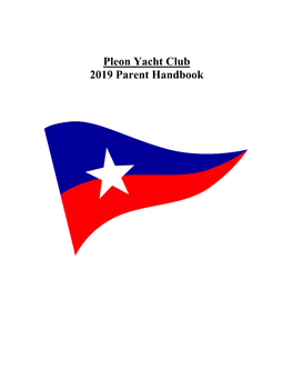 2010 Pleon Yacht Club Sailing Program