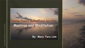Mantras and Meditation to Yoga