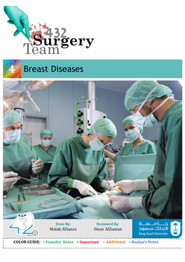 4 Breast Diseases