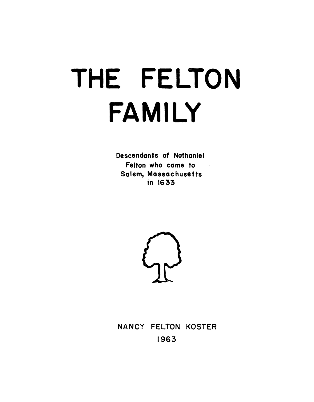 Nancy Felton Koster 1963