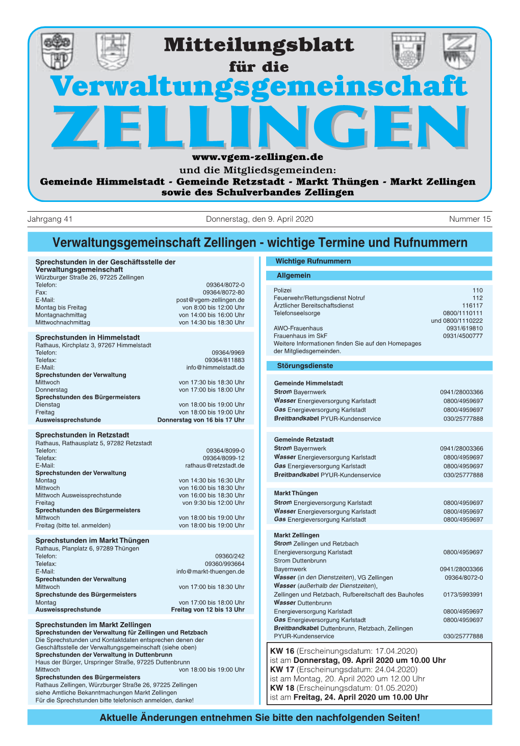 Verwaltungsgemeinschaft Zellingen