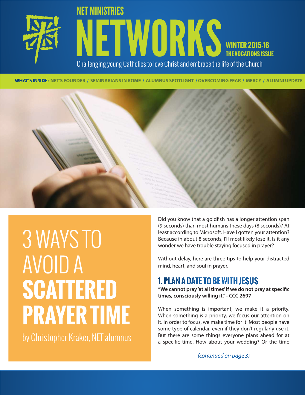 3 Ways to Avoid a Scattered Prayer Time