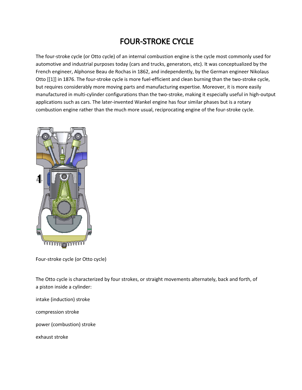 Four-Stroke Cycle