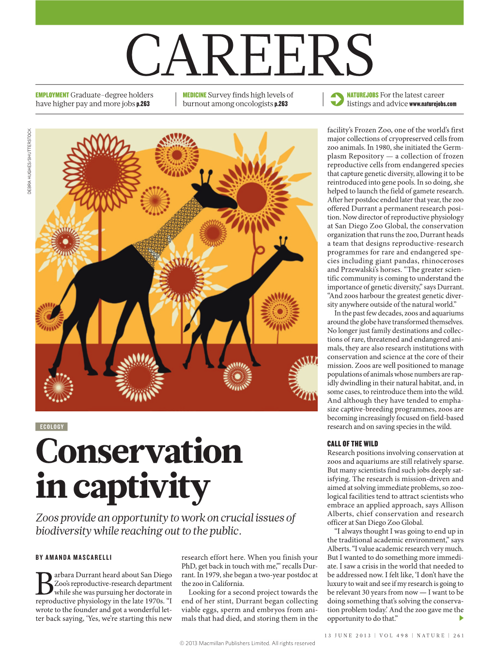 Conservation in Captivity