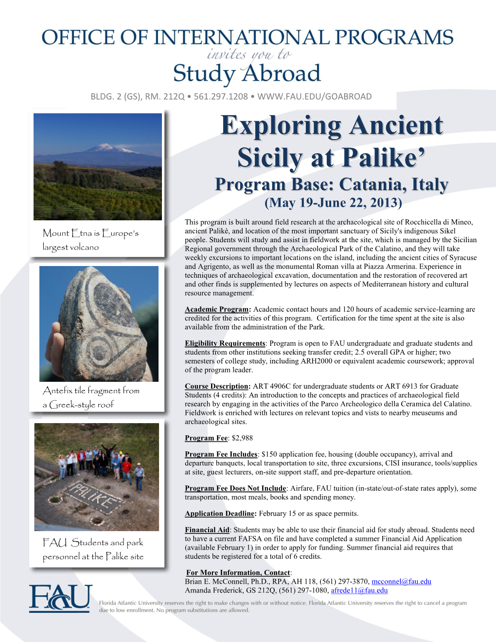 Exploring Ancient Sicily at Palike'