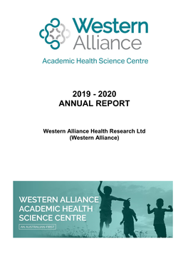2019 - 2020 Annual Report