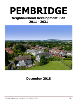 Pembridge Neighbourhood Plan Area