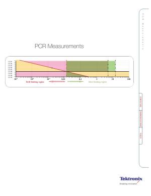 Primer &gt; PCR Measurements