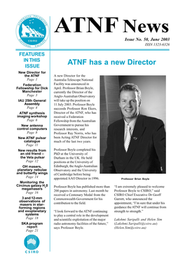 ATNF Has a New Director