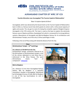 Aurangabad Chapter of Wirc of Icsi