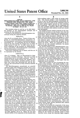 United States Patent 0 " Ice Patented Nov