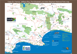 Cape St. Frances to Port Elizabeth Map 2020