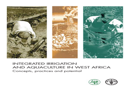 Integrated Irrigation and Aquaculture in West Africa: Concepts, Practices and Potential