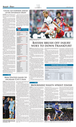 Bayern Brush Off Injury Woes to Down Frankfurt