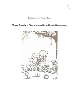 Bloom County – Eine Kommentierte Comicübersetzung