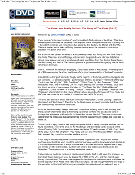 The Story of the Kinks (2010) Reviewed by Colin Jacobson