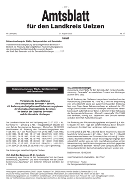 Amtsblatt Nr. 17-2020.Indd