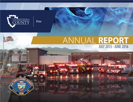 2016 Fire Annual Report