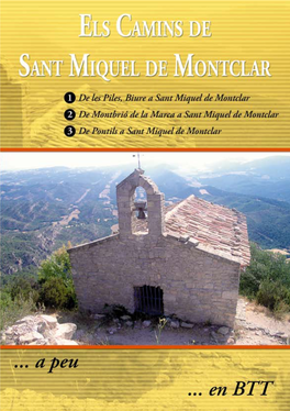 Conca De Barberà Els Camins De Sant Miquel De Montclar