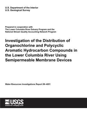 Investigation of the Distribution of Organochlorine and Polycyclic Aromatic Hydrocarbon Compounds in the Lower Columbia River Using Semipermeable Membrane Devices