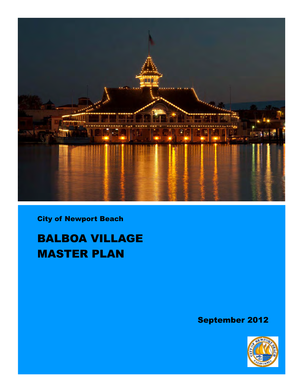 Balboa Village Master Plan