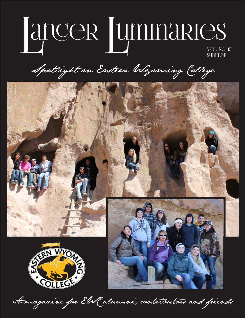 Lancer Luminaries on the Cover EWC President