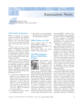 Association News
