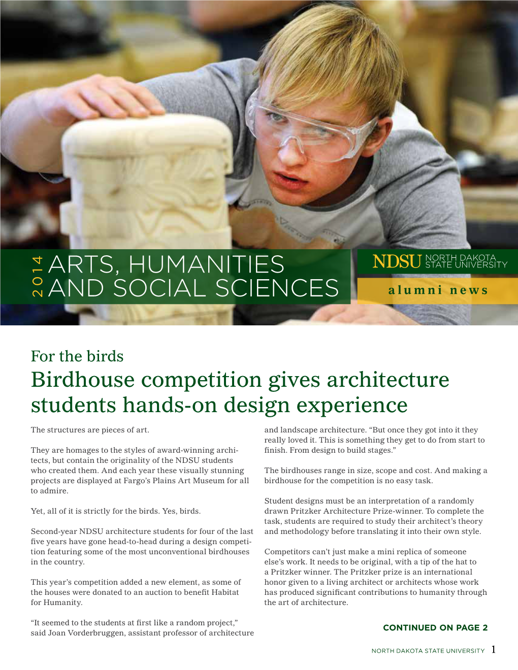 Arts, Humanities and Social Sciences Is Quality of the Students and the Education Here