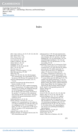Cambridge University Press 978-1-108-42676-3 — Astrobiology, Discovery, and Societal Impact Steven J
