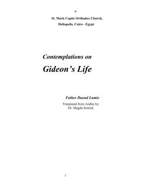 Gideon's Life