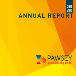 Pawsey Supercomputing Annual Report 2014-15