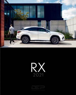 Lexus 2021 RX 350 Brochure