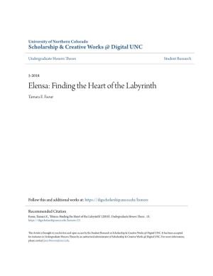 Elensa: Finding the Heart of the Labyrinth Tamara E