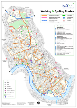 Cycling and Walking Routes in H&F (Pdf)