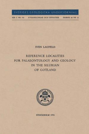 Reference Localities for Palaeontology and Geology in the Silurian of Gotland
