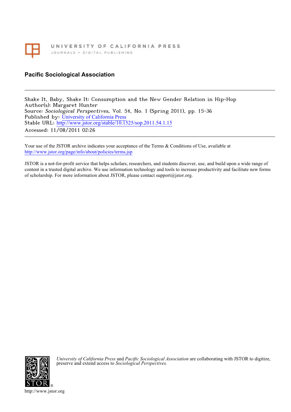 Pacific Sociological Association