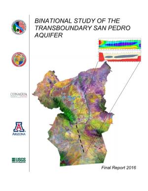 Binational Study of the Transboundary San Pedro Aquifer
