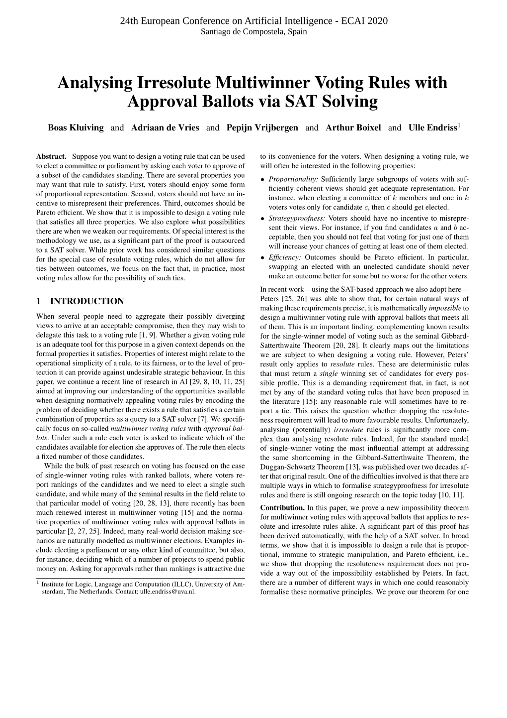 Analysing Irresolute Multiwinner Voting Rules with Approval Ballots Via SAT Solving