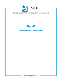 Pier 42 Environmental Assessment