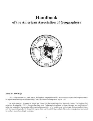 Handbook of the American Association of Geographers