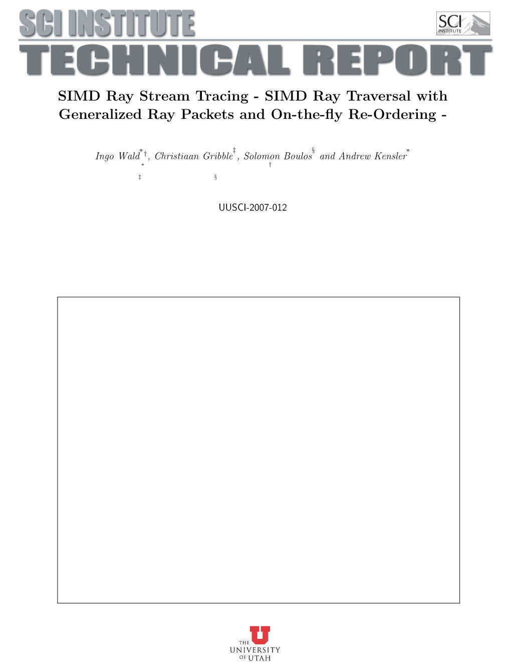 SIMD Ray Traversal with Generalized Ray Packets and On-The-Fly Re