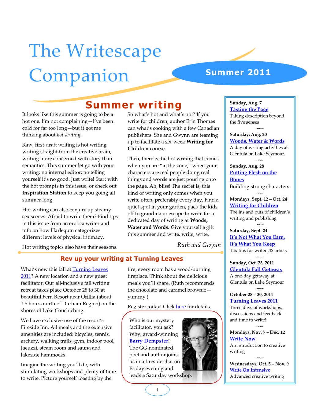 The Writescape Companion