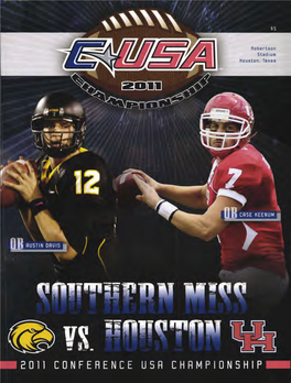 Conference USA Football Championship Program Is Published by Conference USA and IM G College