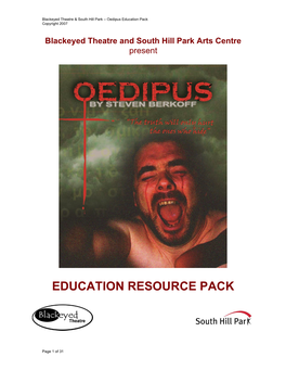 Oedipus-Education-Pack.Pdf