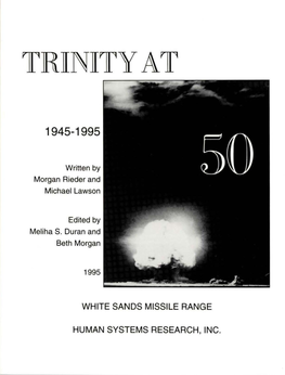 Trinity at 50