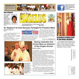 St. Stephen's to Host Diocesan Fortnight for Freedom Mass