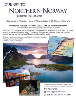 Northern Norway September 12 - 24, 2021