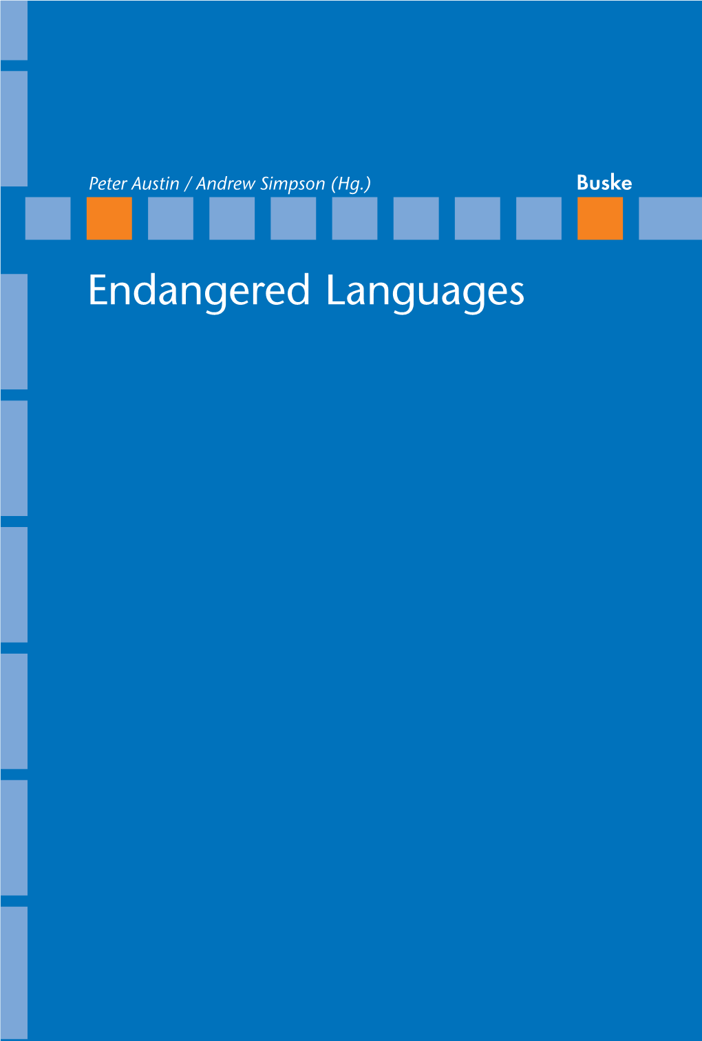 LB-Sonderheft 14: Endangered Languages