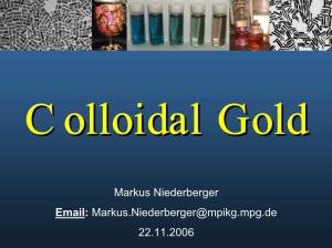 Colloidal Goldgold