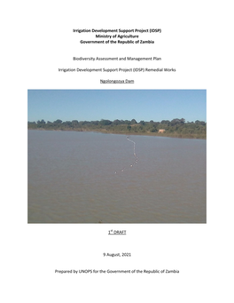 Biodiversity Assessment Report and Biodiversity Management Plan